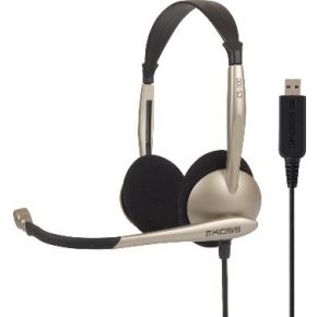 Koss CS100 USB Headset Hoofdband - Beige