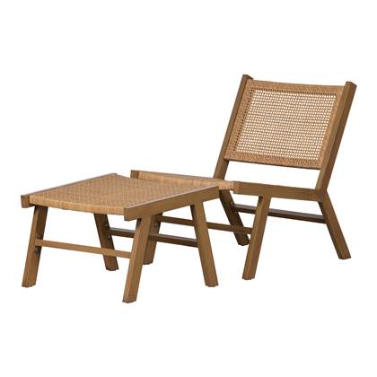 Woood Puk Hocker - Naturel - Bruin