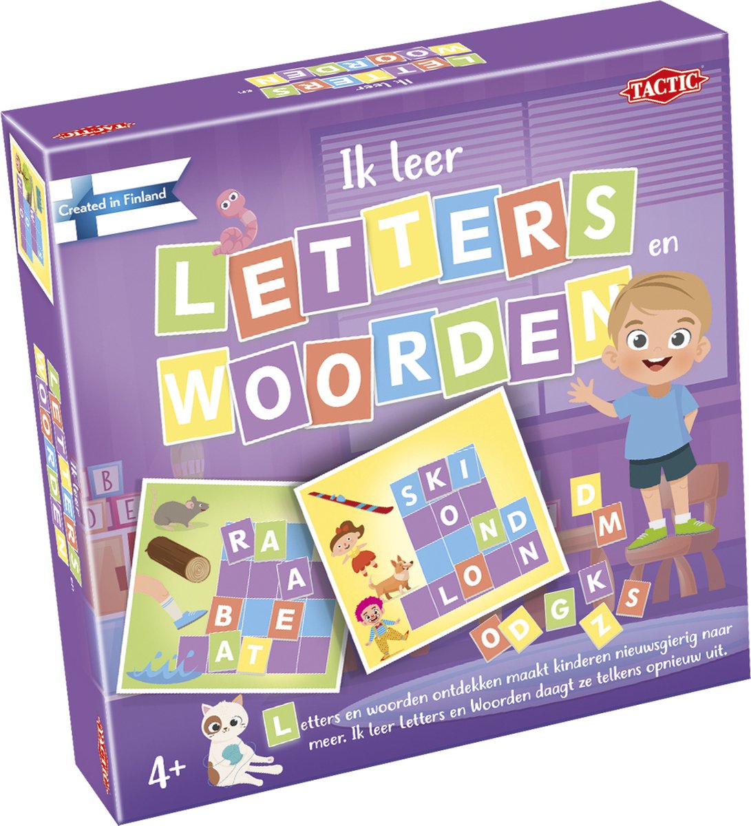 Tactic - Ik Leer Letters En Woorden - Paars