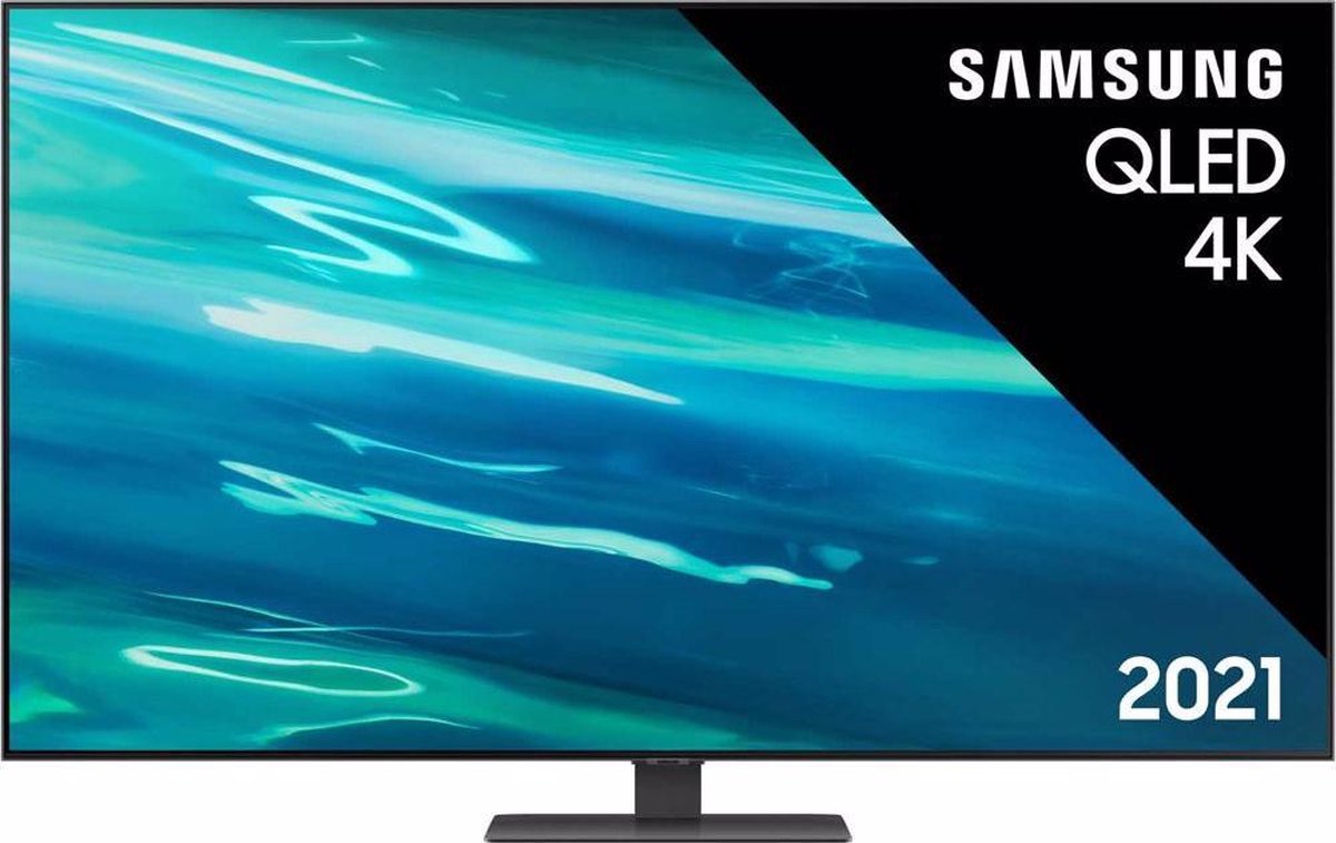 Samsung QLED 55Q80A (2021) - Zwart