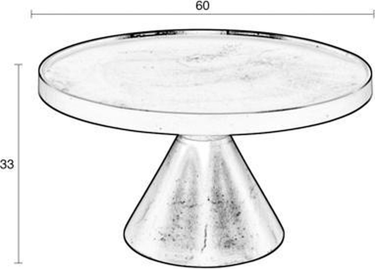 Zuiver Floss Salontafel - - Zwart