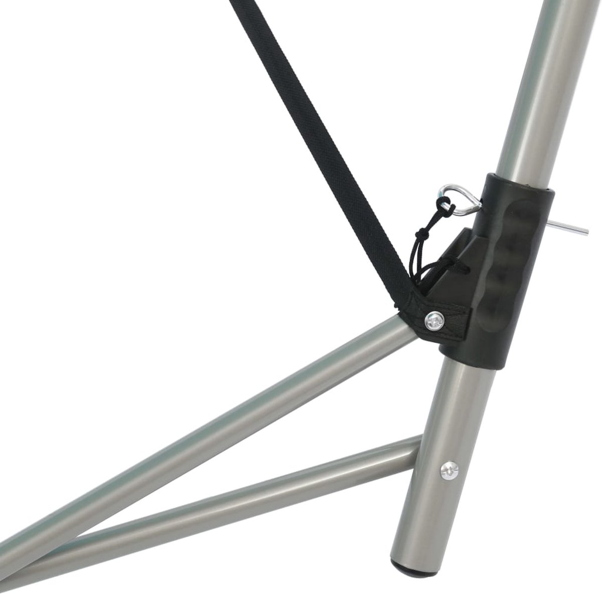 Vidaxl Hangmat Met Inklapbare Standaard - Blauw