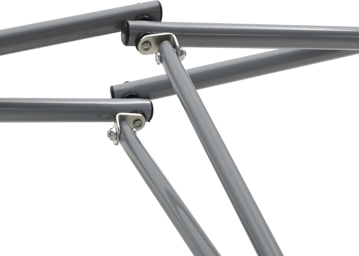 Vidaxl Hangmat Met Inklapbare Standaard - Blauw