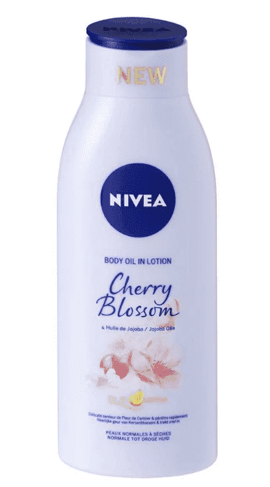 Nivea Body Oil in Lotion Cherry Blossom