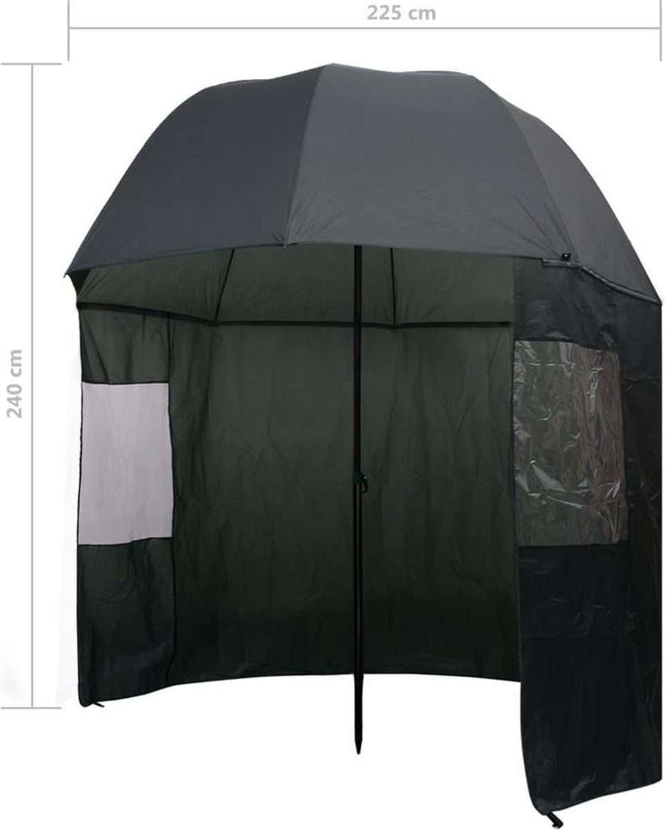 Vidaxl Visparaplu 300 X 240 Cm - Groen
