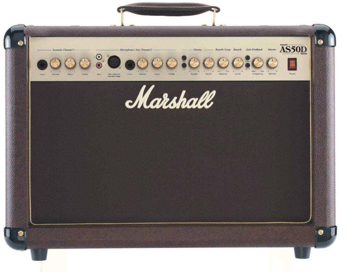 Marshall AS50D 50W 2x8 akoestische gitaarversterker combo