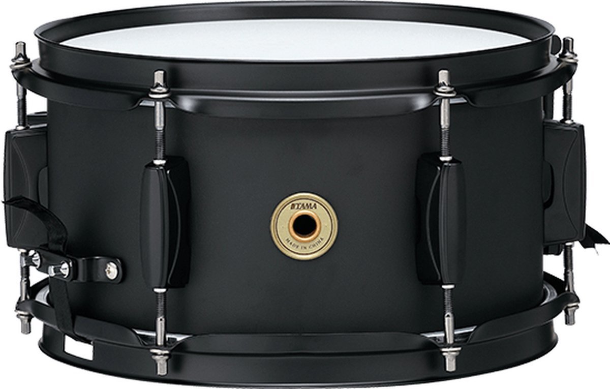 TAMA BST1055MBK Metalworks Black Steel snaredrum 10 x 5.5 inch