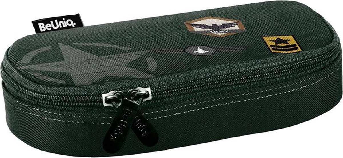 Beuniq Etui Army - 23 X 10 X 5 Cm - - Groen