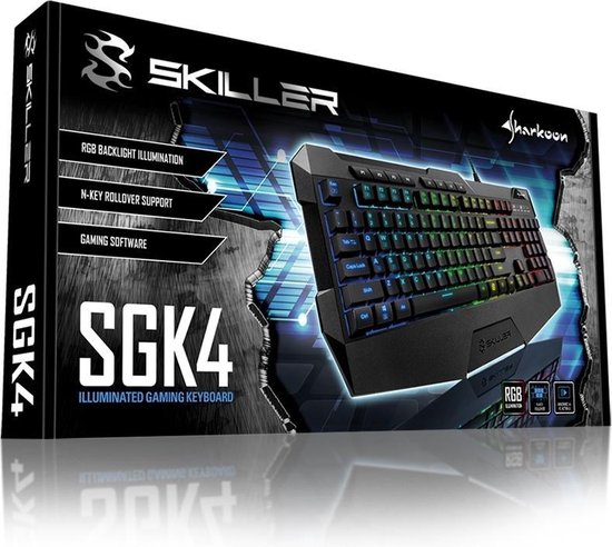 Sharkoon Skiller SGK4 (US-Layout) U - Zwart