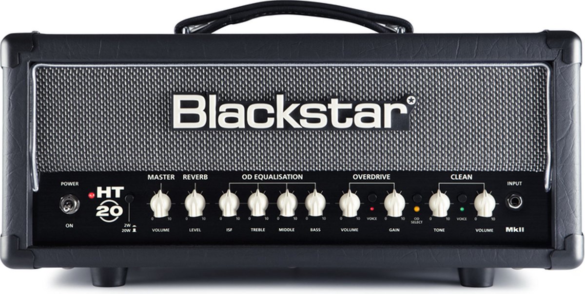 Blackstar HT-20RH MkII buizen gitaarversterker top