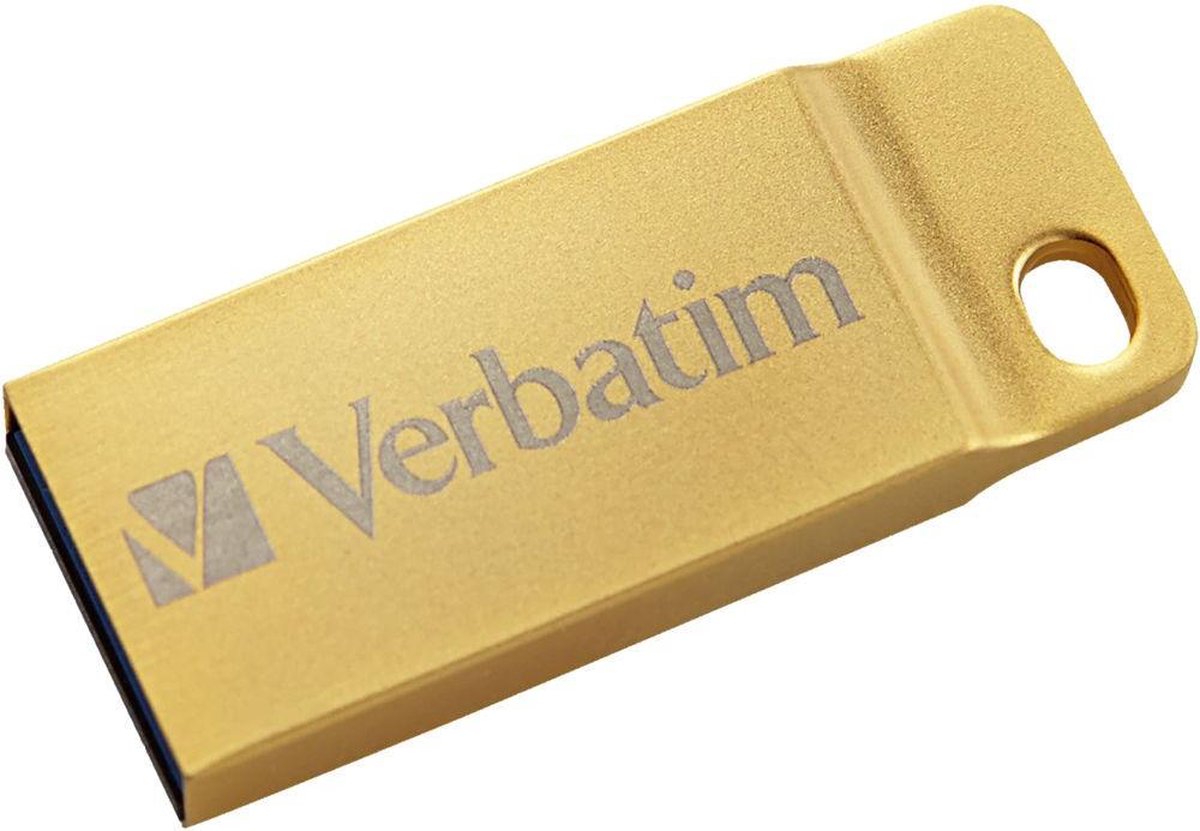 Verbatim USB-sticks 64GB Metal Executive USB 3.0 Flash Drive � Gold
