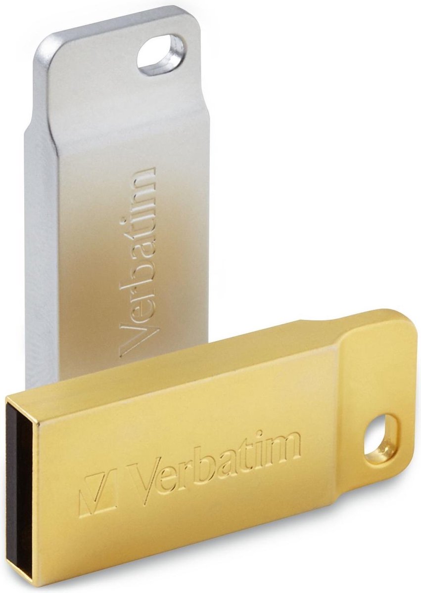 Verbatim USB-sticks 64GB Metal Executive USB 3.0 Flash Drive � Gold