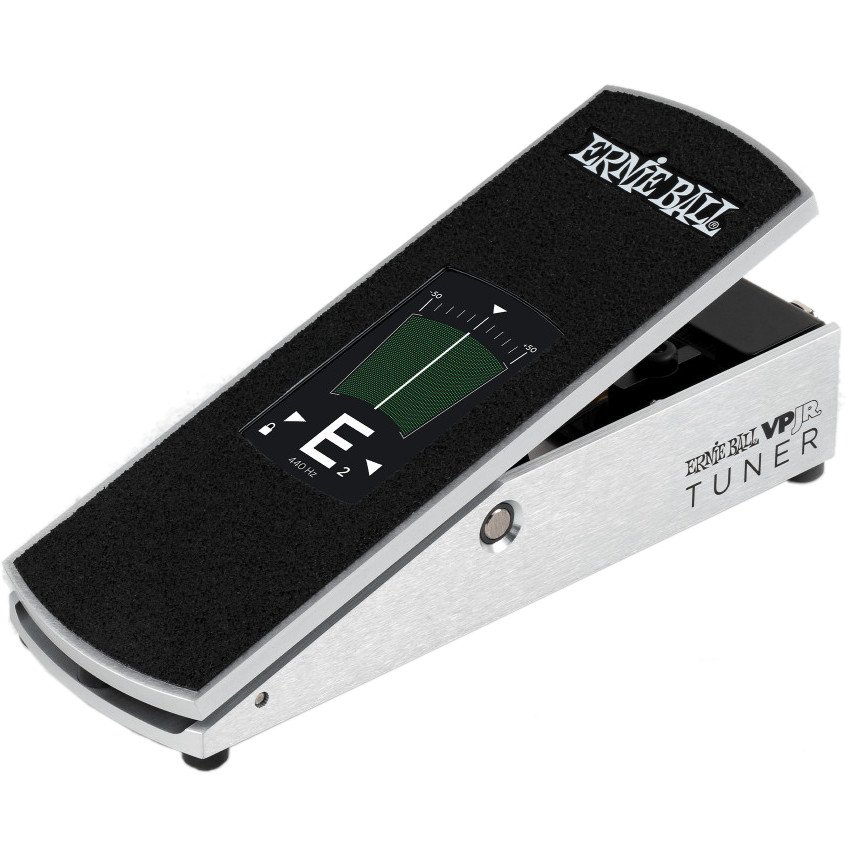 Ernie Ball 6201 VPJR Tuner volumepedaal met geïntegreerde tuner zilver - Silver