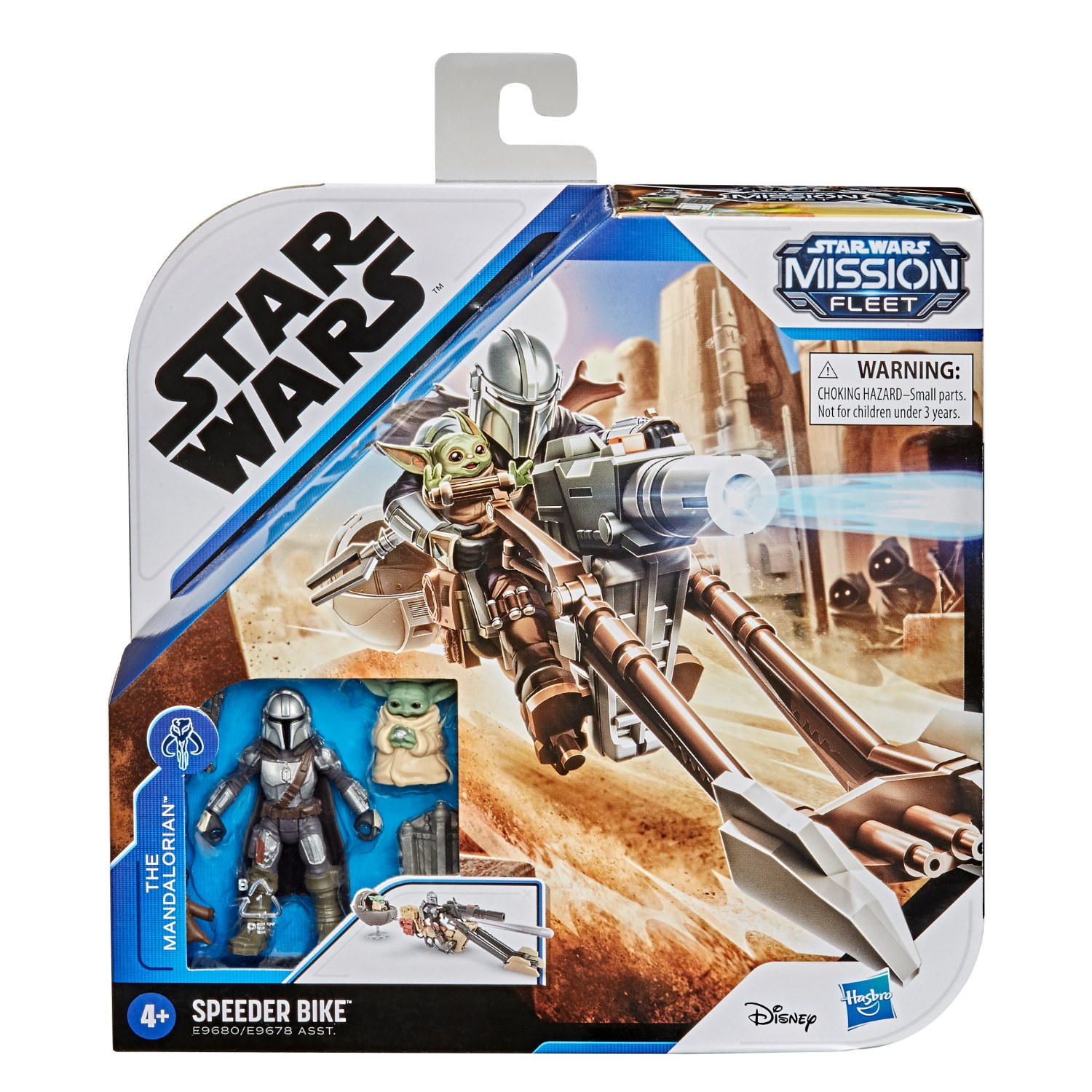 Hasbro Star Wars Mission Fleet Mando and The Child Speeder