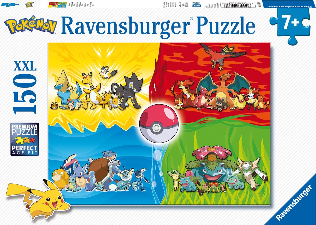 Ravensburger Puzzel Pokémon 150 XXL Stukjes