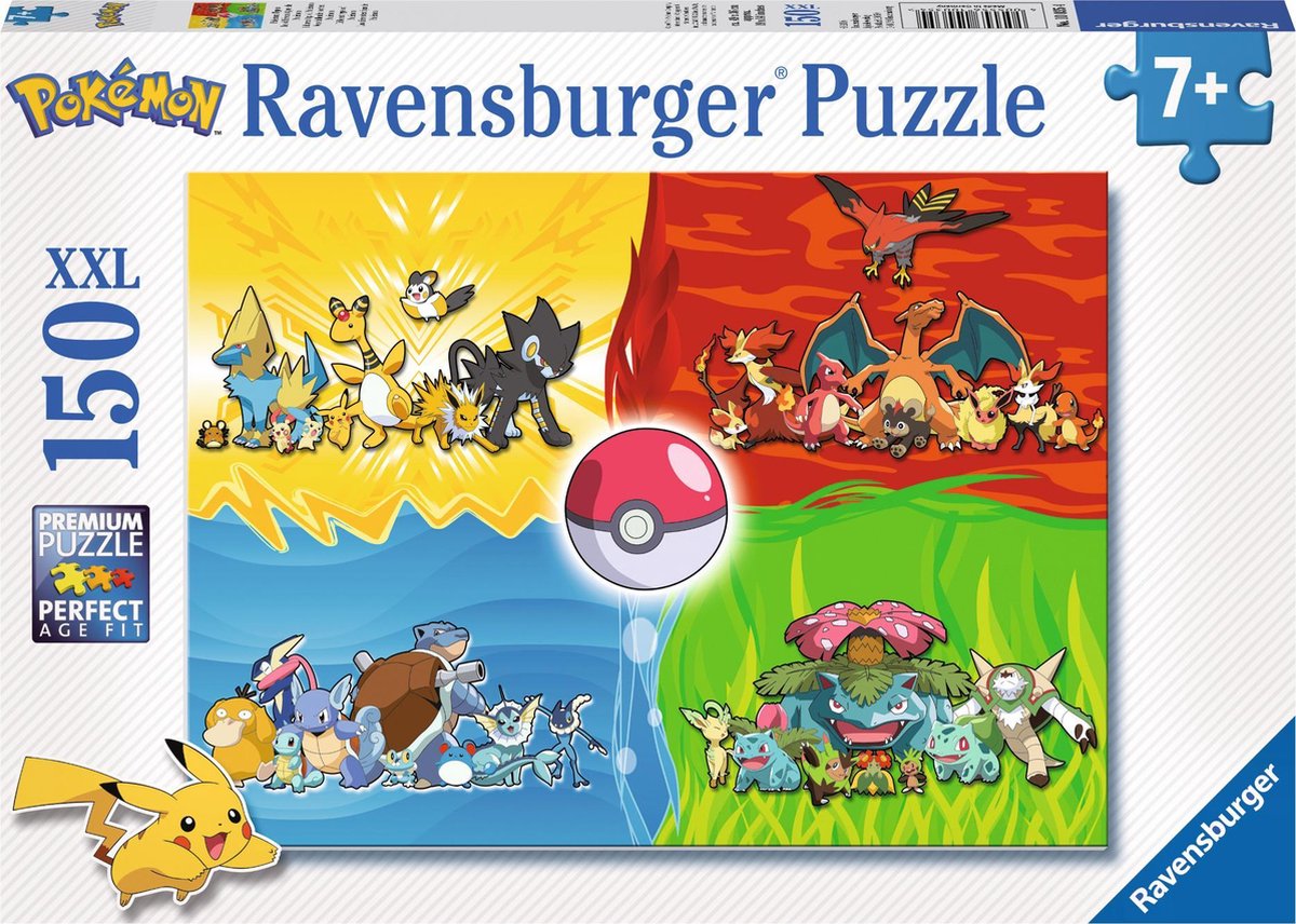 Ravensburger Puzzel Pokémon 150 XXL Stukjes