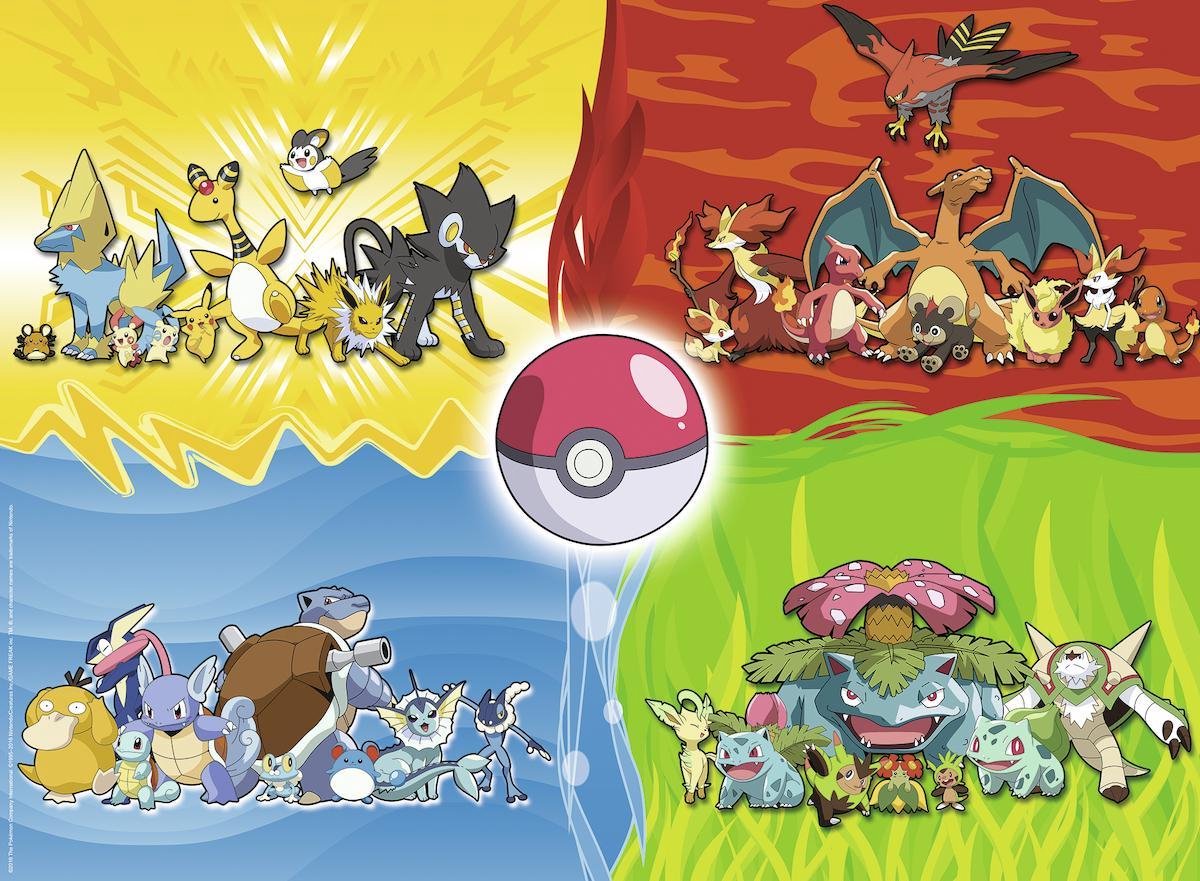 Ravensburger Puzzel Pokémon 150 XXL Stukjes