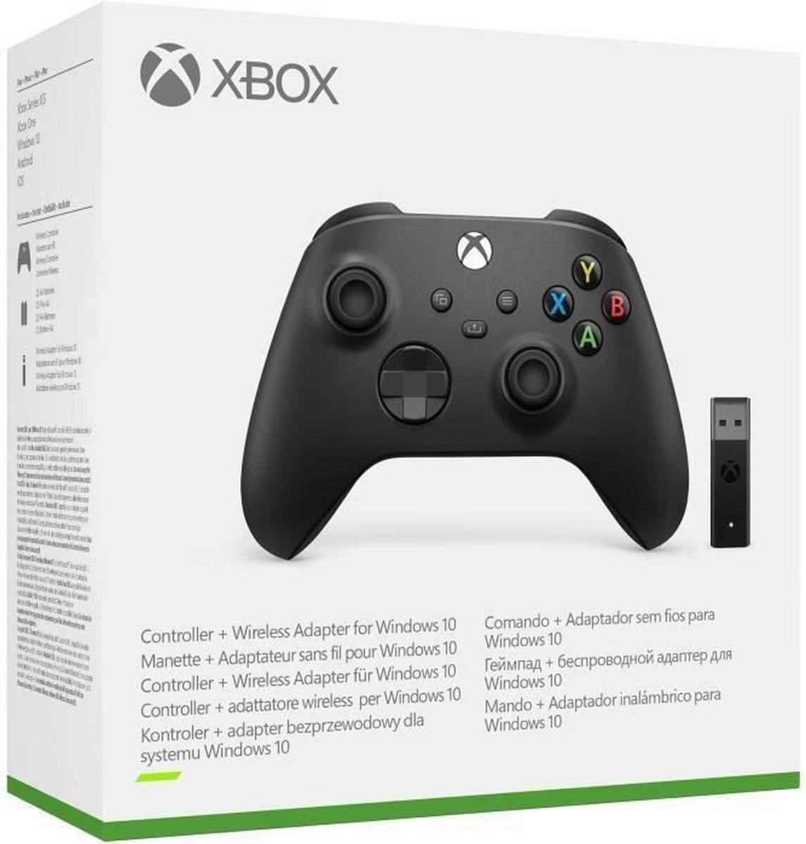 Back-to-School Sales2 Xbox Draadloze Controller + Draadloze Adapter voor Windows 10 (2020)