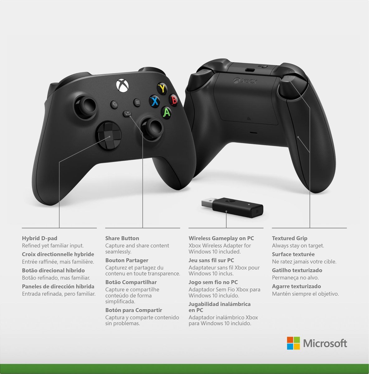 Back-to-School Sales2 Xbox Draadloze Controller + Draadloze Adapter voor Windows 10 (2020)