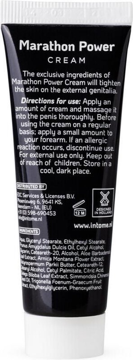 Intome Marathon Power Cream