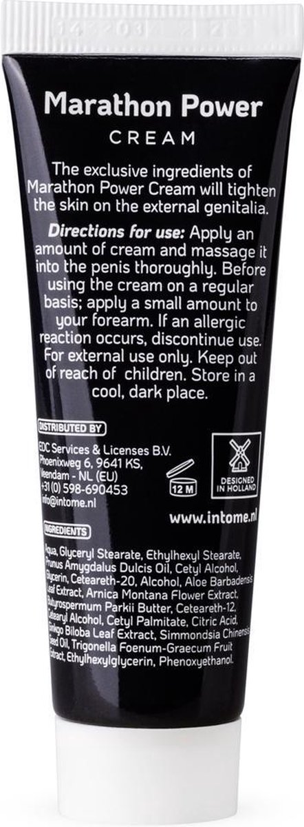 Intome Marathon Power Cream