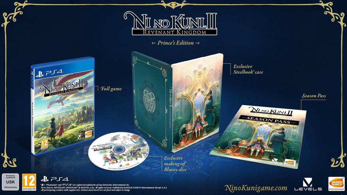 Namco Ni No Kuni II: Revenant Kingdom Prince's Edition