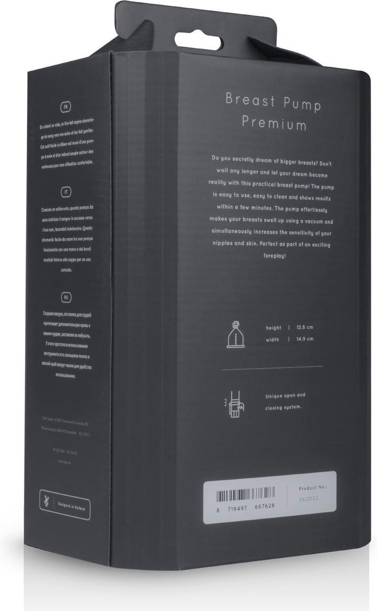 SAIZ Borstenpomp Premium