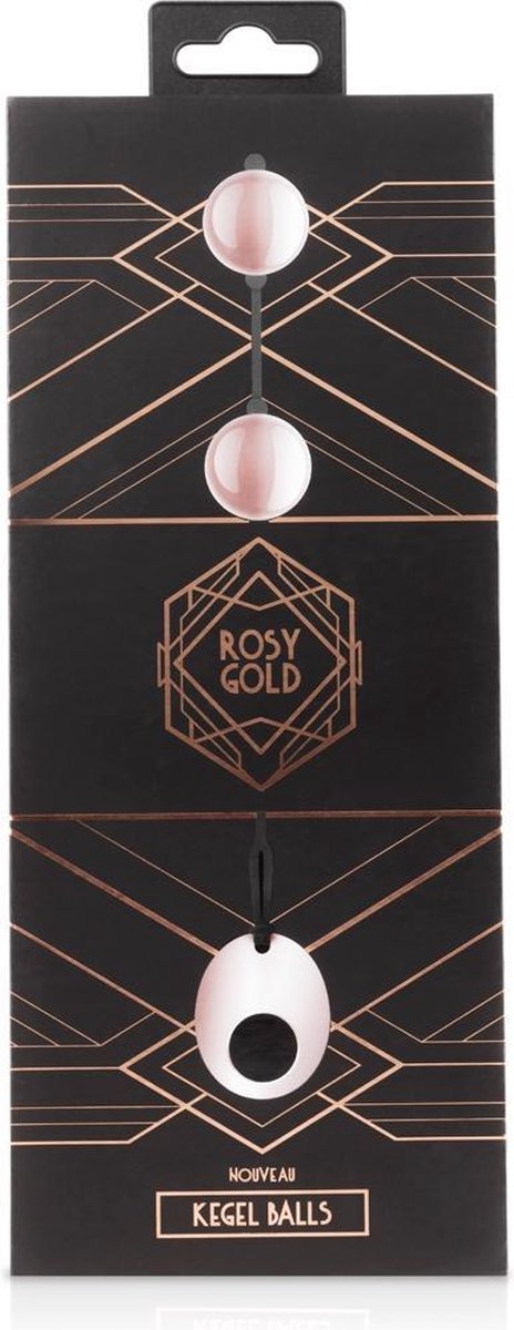 Rosy Gold Kegel Balls Nouveau - Roze