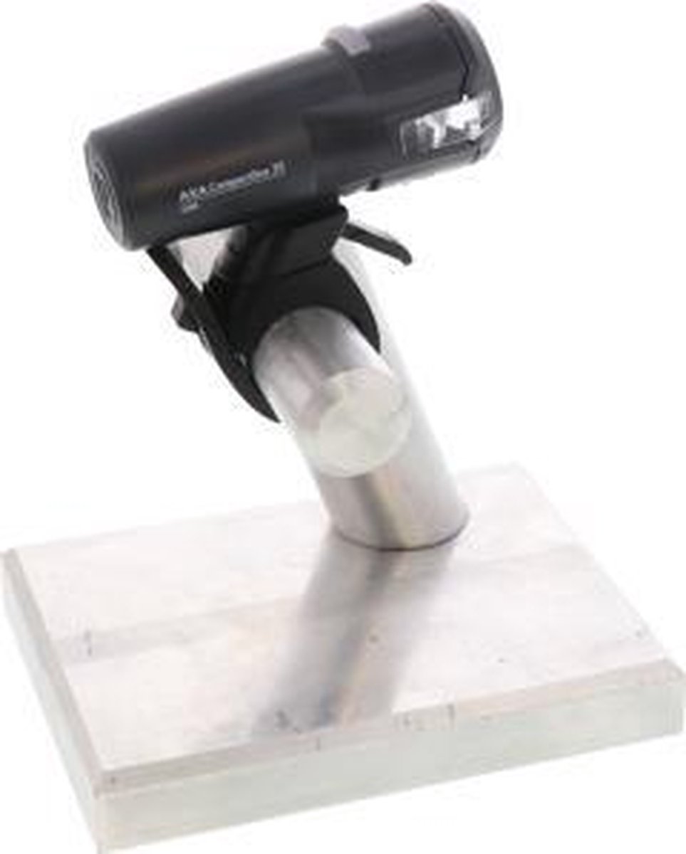 AXA voorlicht Compactline 35 lux led USB oplaadbaar - Zwart