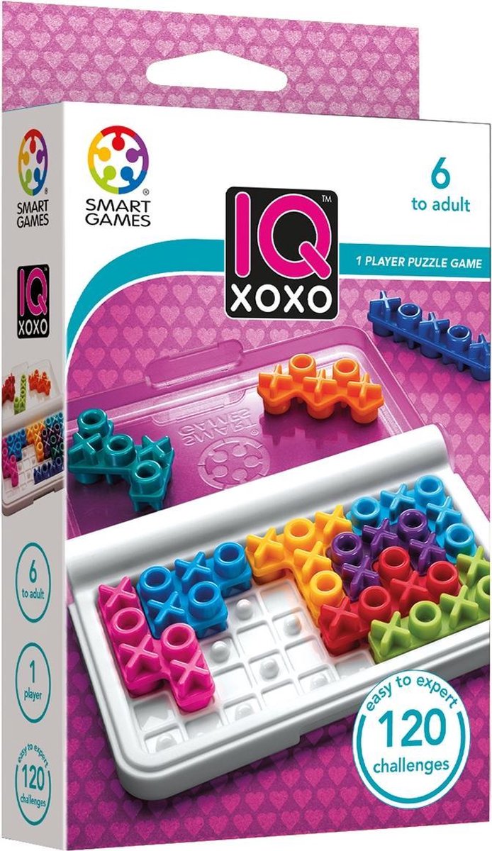 Smart Games Spel Smartgames IQ XoXo - Paars