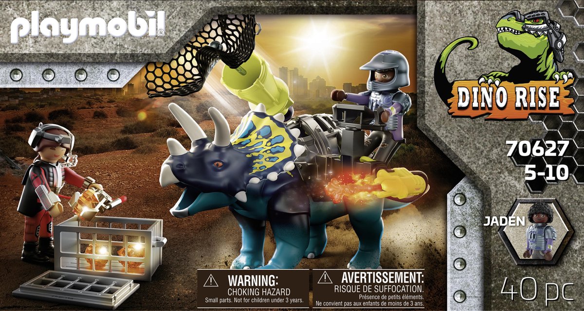 Playmobil 70627 Triceratops Razernij Legendarische Stenen