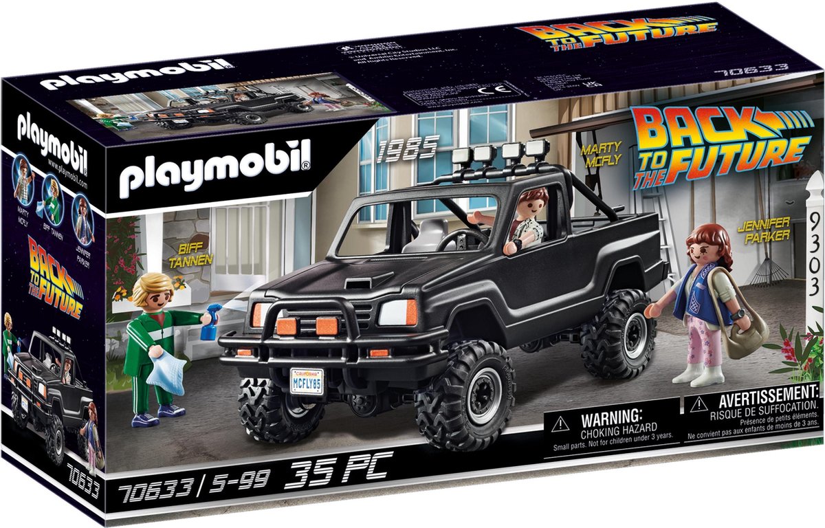 Playmobil 70633 Back To The Future Marty's Pick Up Truck