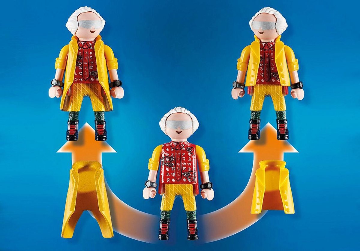 Playmobil 70634 Back To The Future Deel 2 Hoverboard Achtervolging