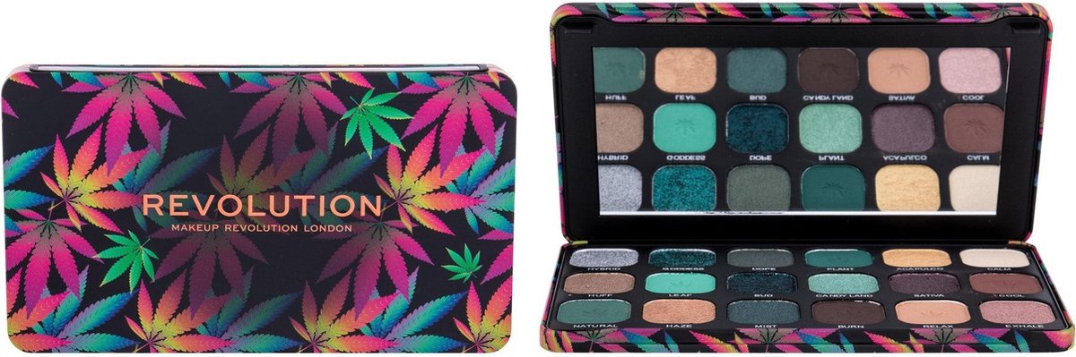 Makeup Revolution Forever Flawless Chilledh Cannabis Sativa - Turquoise