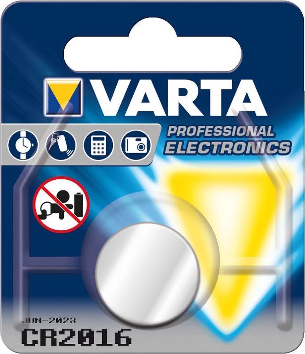 Varta Batterijen Professional Electronics CR2016 3volt