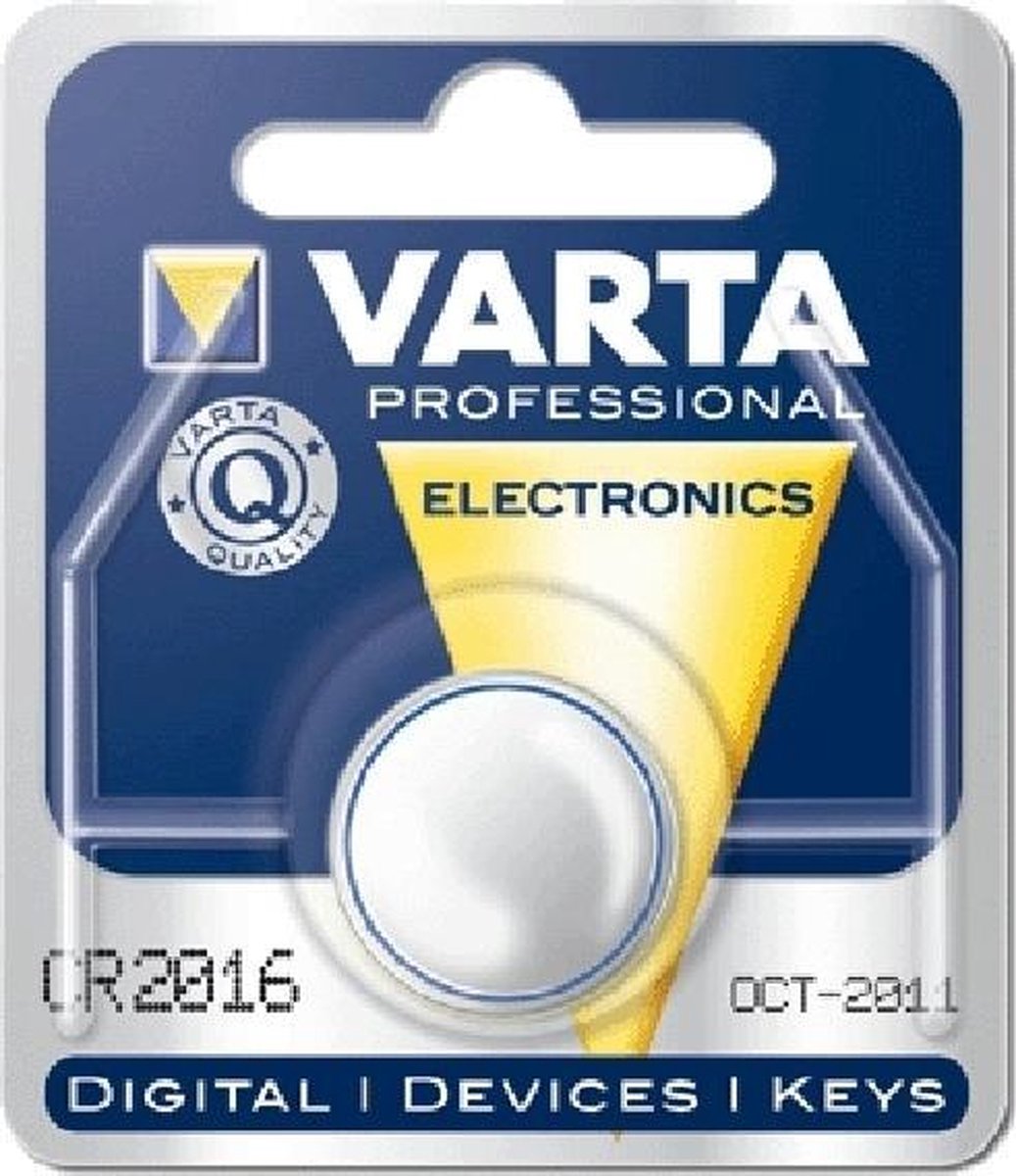 Varta Batterijen Professional Electronics CR2016 3volt