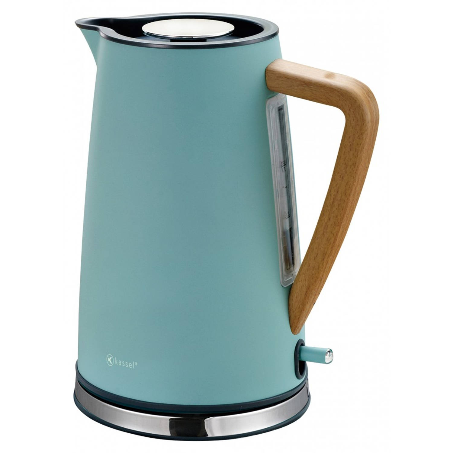 Kassel - Moderne Waterkoker - 1,7l - Rvs - - Turquoise