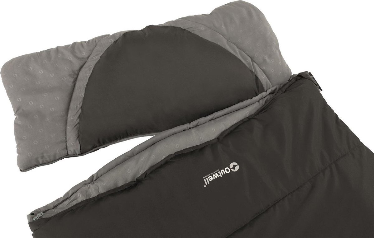 Outwell Slaapzak Contour Rits Links - Zwart