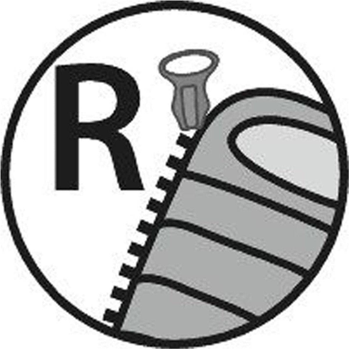 Outwell Slaapzak Contour Rits Rechts - Zwart