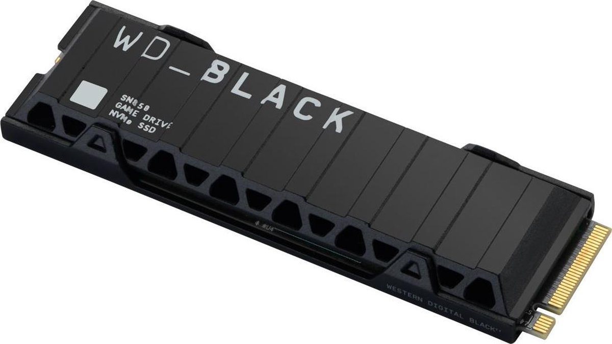 Western Digital WD Black SN850 500GB NVMe met Heatsink