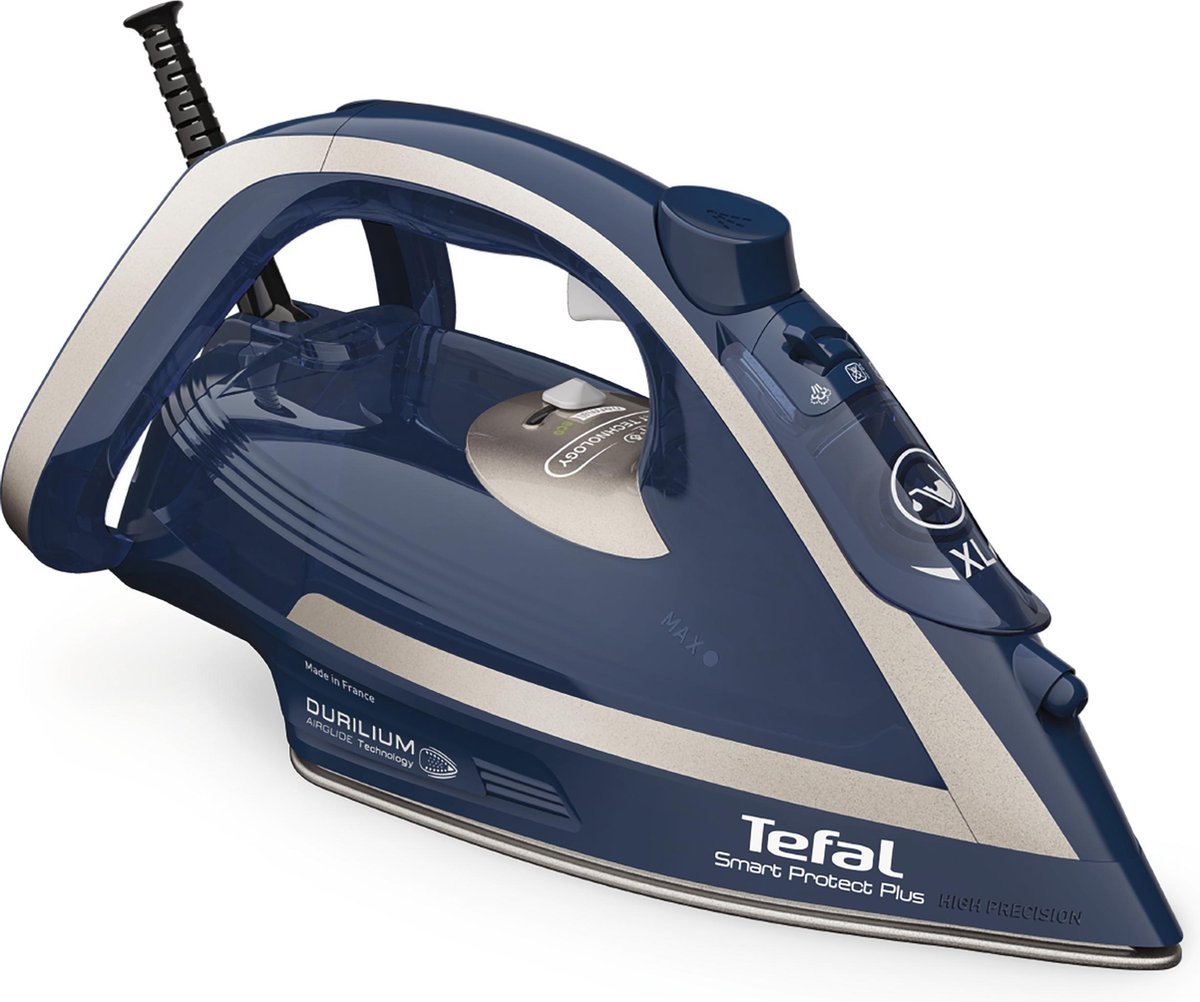 Tefal FV6872 Smart Protect Plus - Blauw