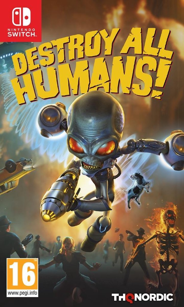 THQ Nordic Destroy All Humans Nintendo Switch