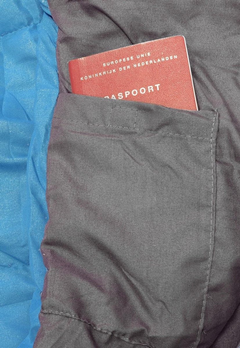 Eurotrail Slaapzak Alaska Deken/Donkergrijs - Petrol