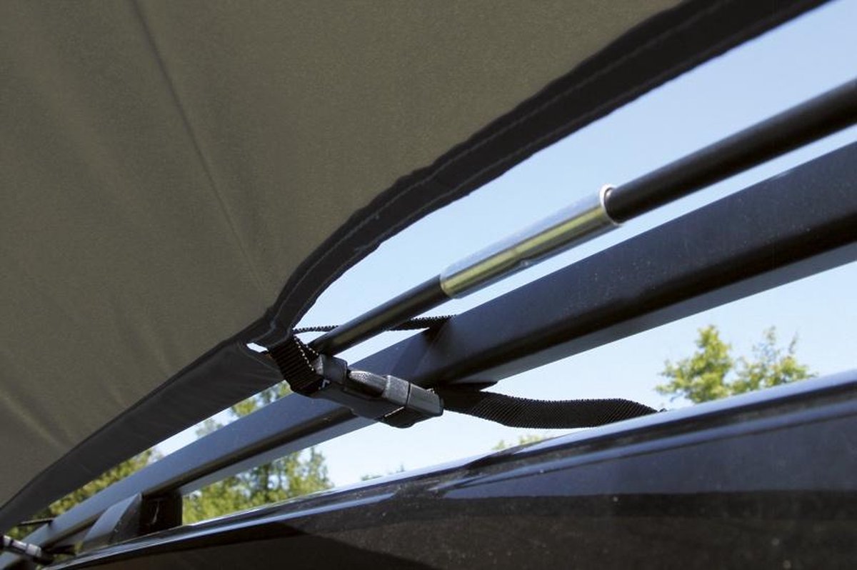Eurotrail Tarp Carside Safari zonnescherm/Marineblauw - Beige