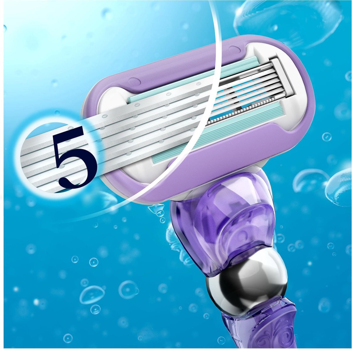 Gillette Venus Scheermesje Swirl Razor - 2 navulmesjes