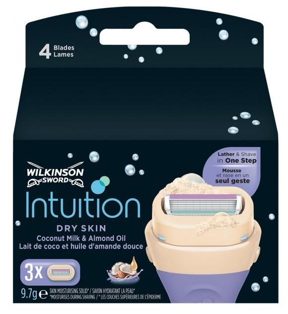 Wilkinson Sword Intuition Dry Skin Scheermesjes - 3 Stuks