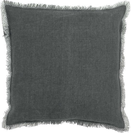 Trendhopper Kussenhoes Burto 45x45 Charcoal - Grijs