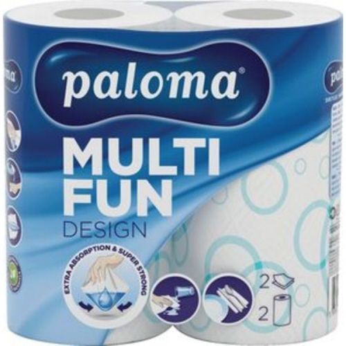 Paloma 2-laags Keukenpapier - Multi Fun 2 Rollen