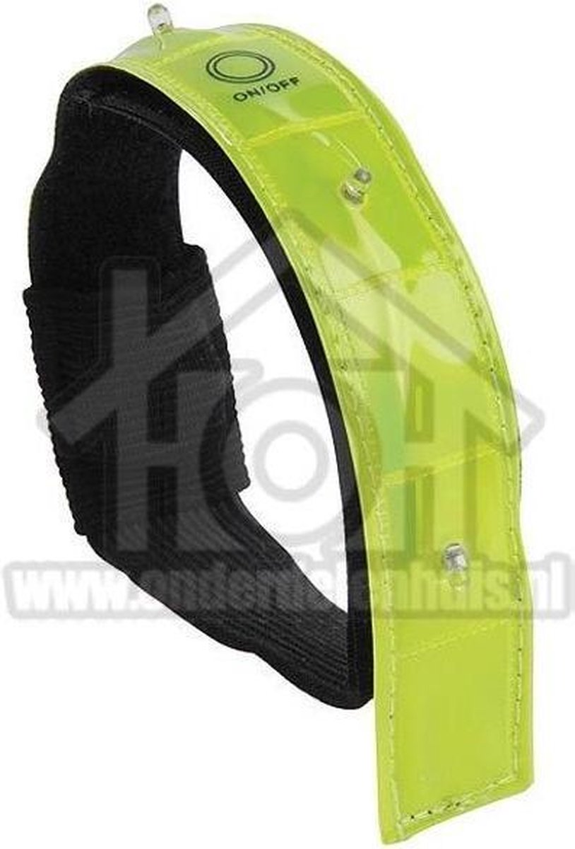Huismerk Reflectie Veiligheidsband - Incl. LED