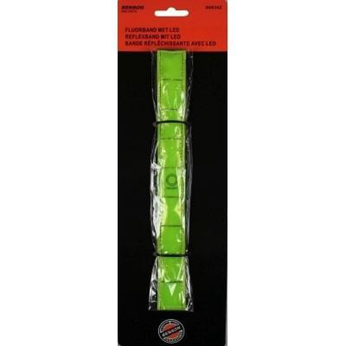 Huismerk Reflectie Veiligheidsband - Incl. LED